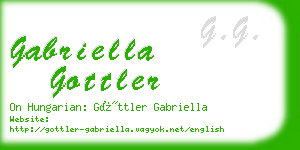 gabriella gottler business card